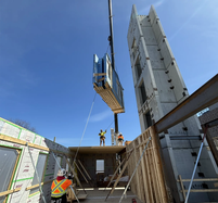 New housing construction in Kingston