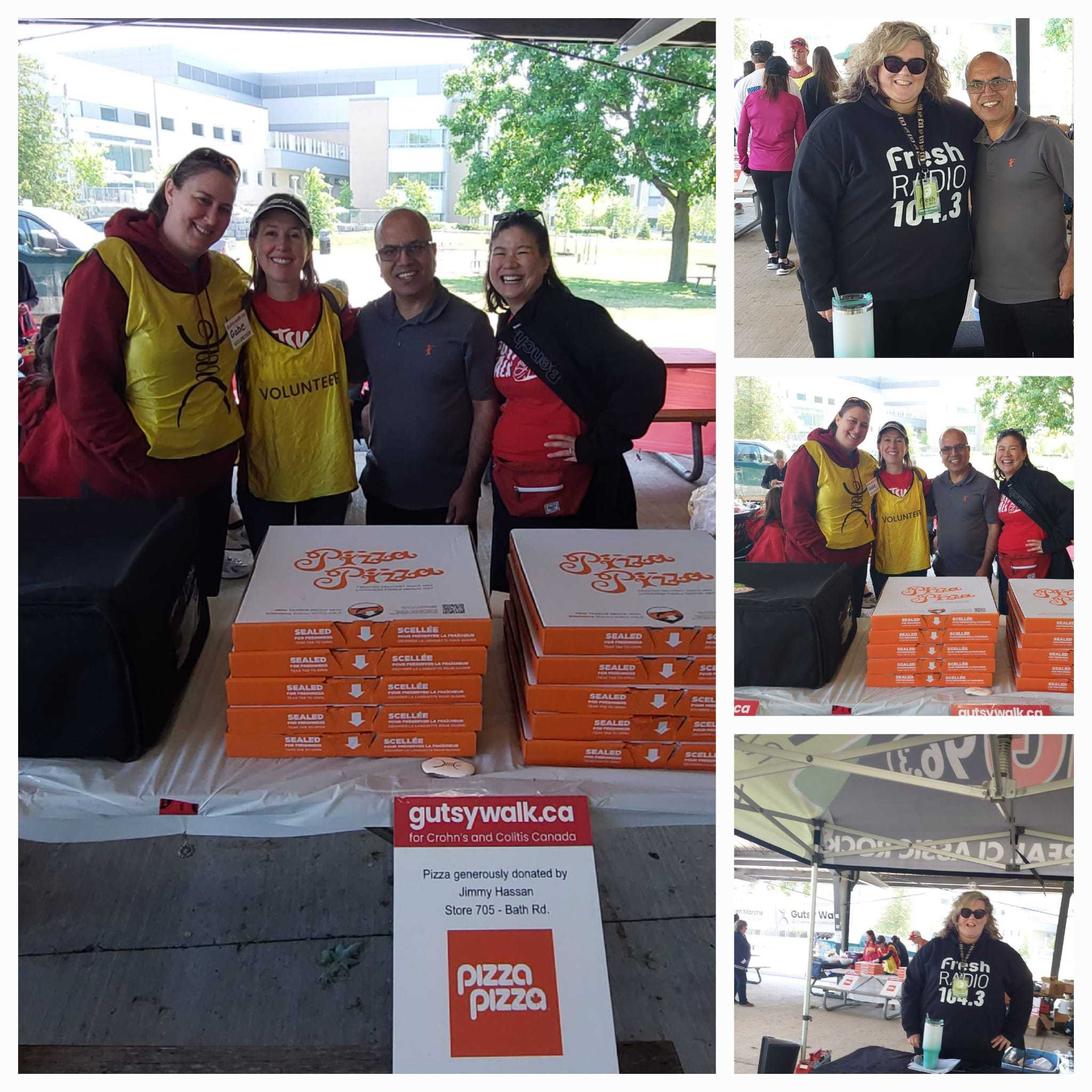 Support lunch for local city workers